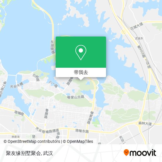 聚友缘别墅聚会地图