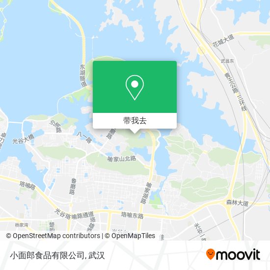 小面郎食品有限公司地图