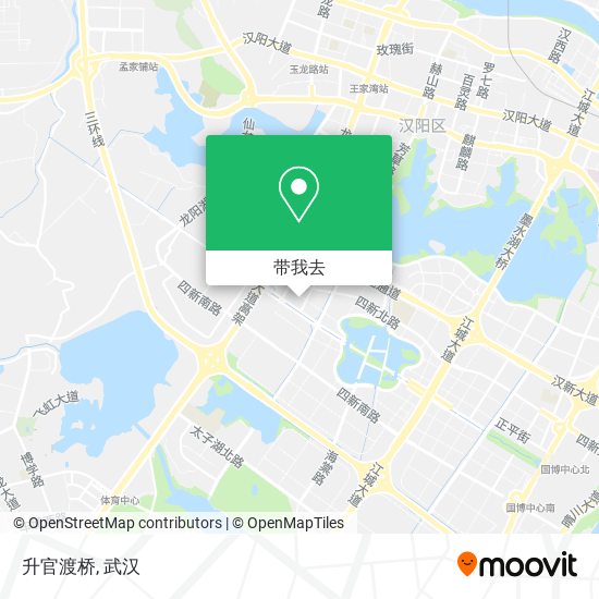 升官渡桥地图