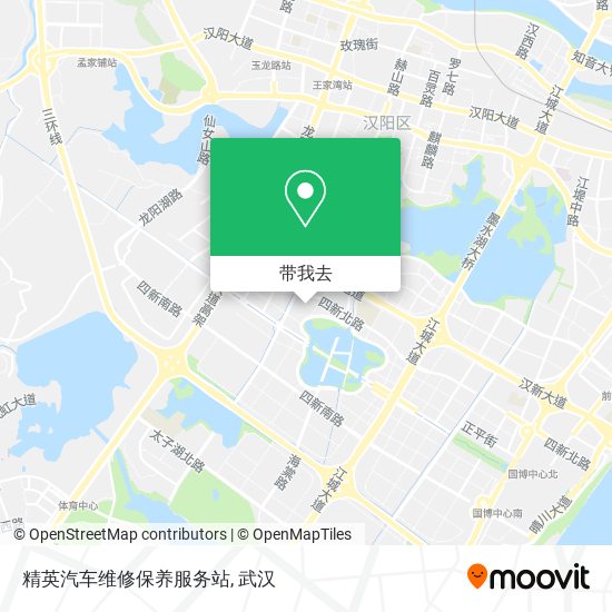 精英汽车维修保养服务站地图