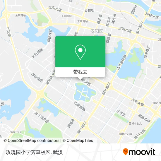 玫瑰园小学芳草校区地图