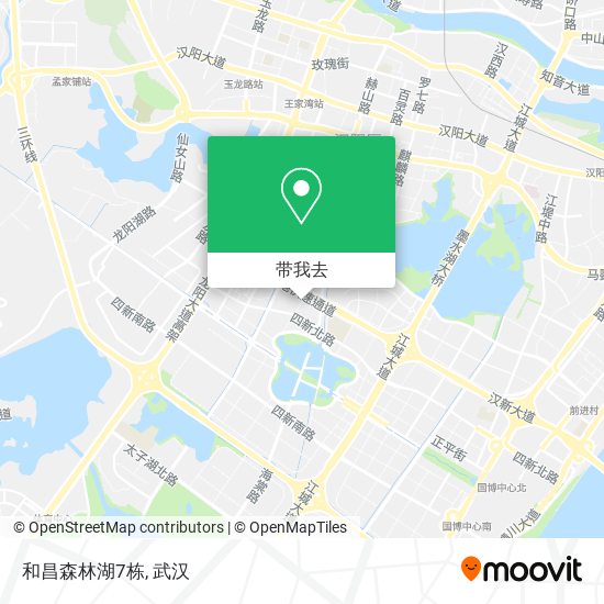 和昌森林湖7栋地图