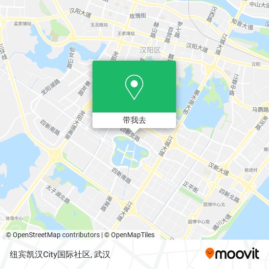 纽宾凯汉City国际社区地图