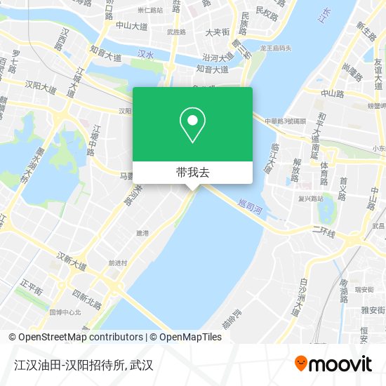江汉油田-汉阳招待所地图