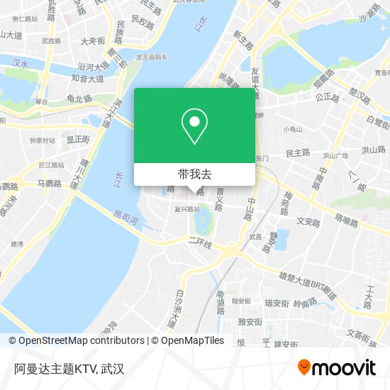 阿曼达主题KTV地图