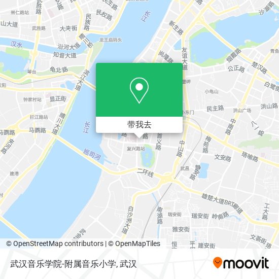 武汉音乐学院-附属音乐小学地图