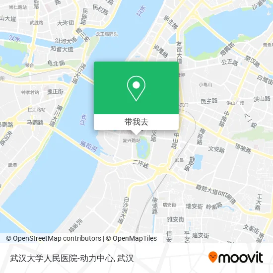 武汉大学人民医院-动力中心地图