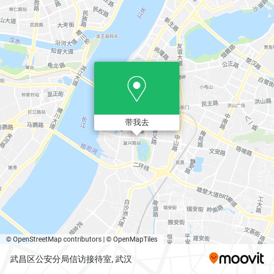 武昌区公安分局信访接待室地图