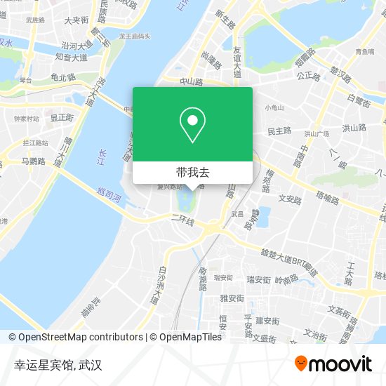 幸运星宾馆地图