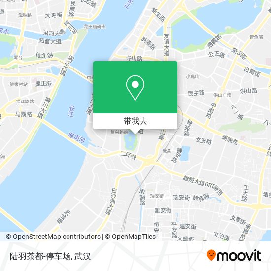 陆羽茶都-停车场地图