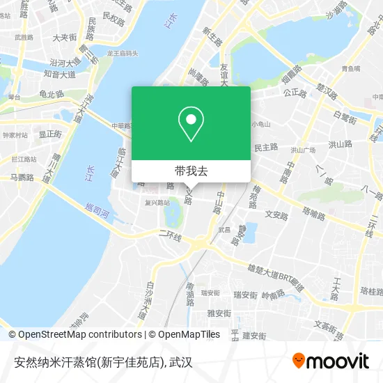 安然纳米汗蒸馆(新宇佳苑店)地图