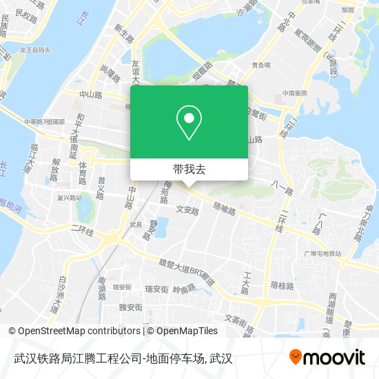 武汉铁路局江腾工程公司-地面停车场地图