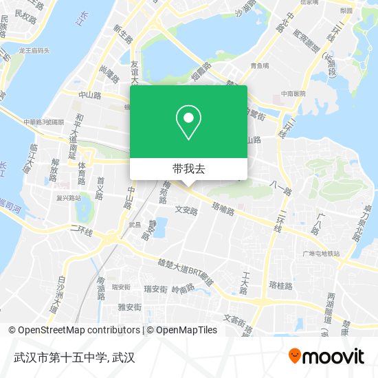 武汉市第十五中学地图