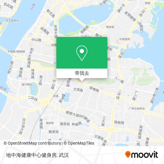 地中海健康中心健身房地图