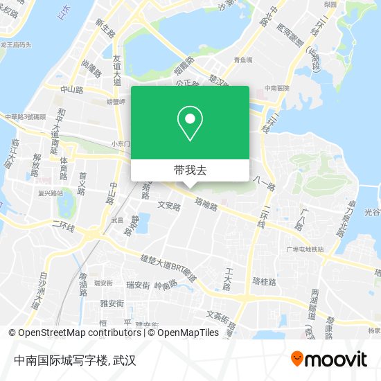 中南国际城写字楼地图