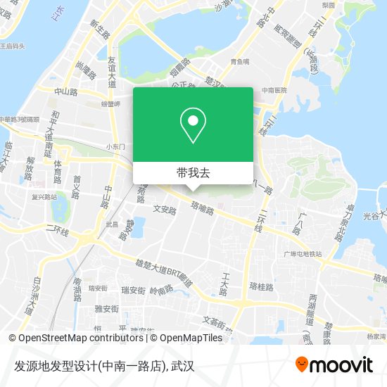 发源地发型设计(中南一路店)地图