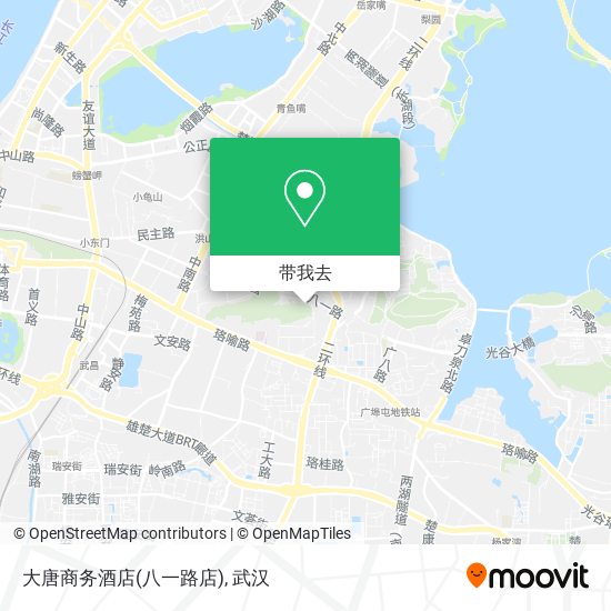 大唐商务酒店(八一路店)地图