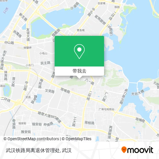 武汉铁路局离退休管理处地图