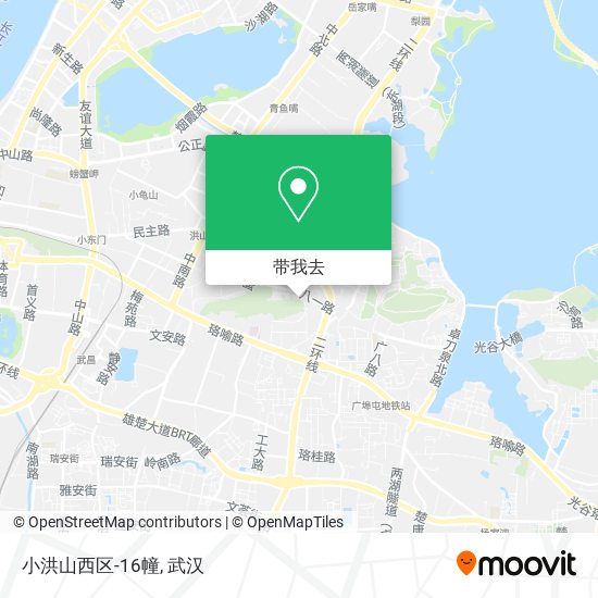 小洪山西区-16幢地图