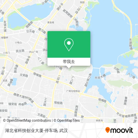 湖北省科技创业大厦-停车场地图