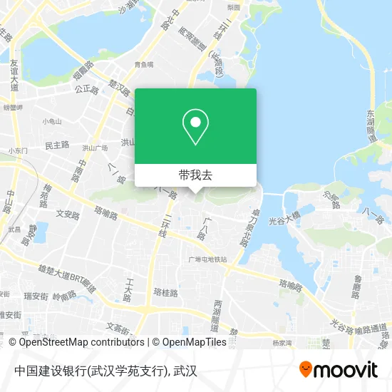 中国建设银行(武汉学苑支行)地图