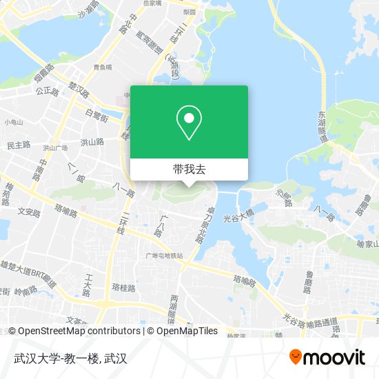 武汉大学-教一楼地图