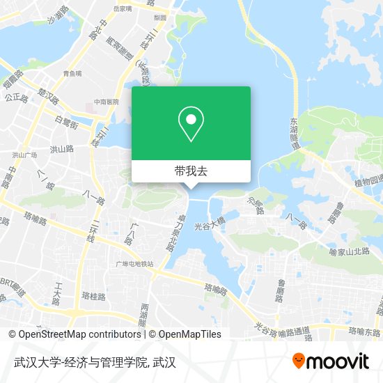 武汉大学-经济与管理学院地图