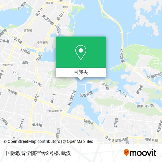 国际教育学院宿舍2号楼地图