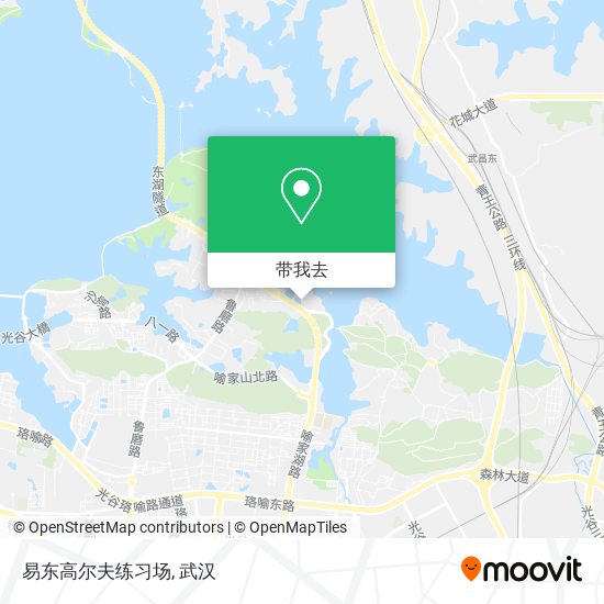 易东高尔夫练习场地图