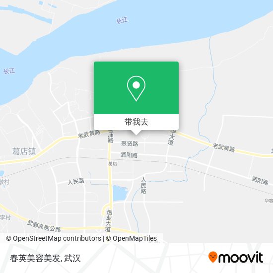 春英美容美发地图
