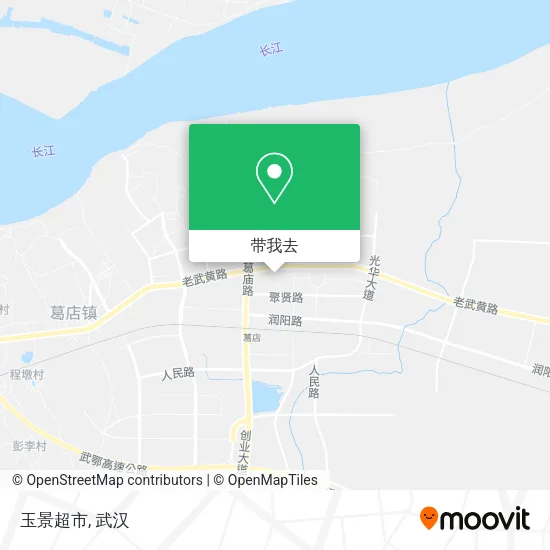玉景超市地图