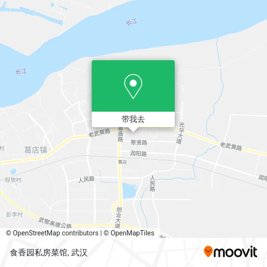 食香园私房菜馆地图