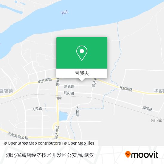 湖北省葛店经济技术开发区公安局地图
