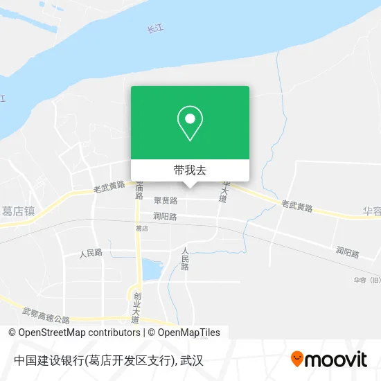 中国建设银行(葛店开发区支行)地图