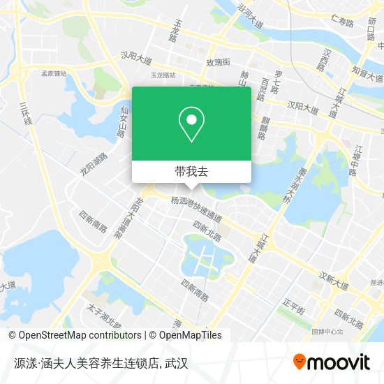 源漾·涵夫人美容养生连锁店地图