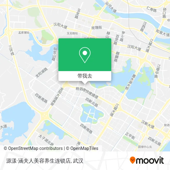 源漾·涵夫人美容养生连锁店地图
