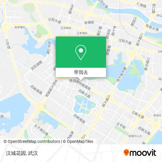 汉城花园地图