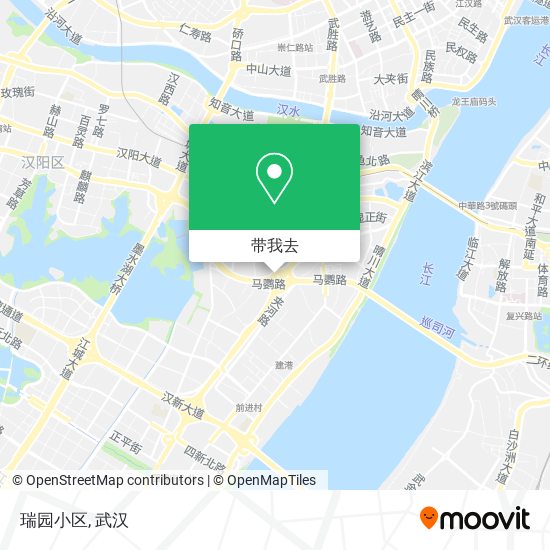 瑞园小区地图