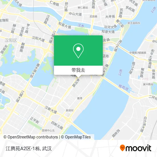 江腾苑A2区-1栋地图