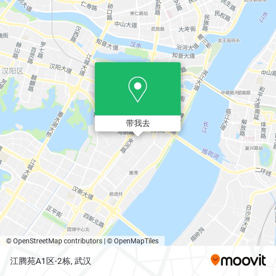 江腾苑A1区-2栋地图