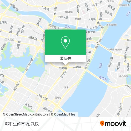 邓甲生鲜市场地图