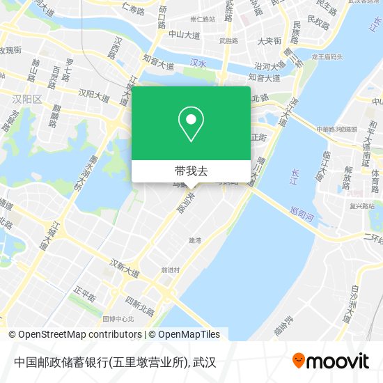 中国邮政储蓄银行(五里墩营业所)地图