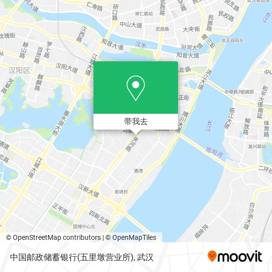 中国邮政储蓄银行(五里墩营业所)地图