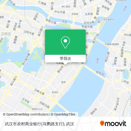 武汉市农村商业银行(马鹦路支行)地图