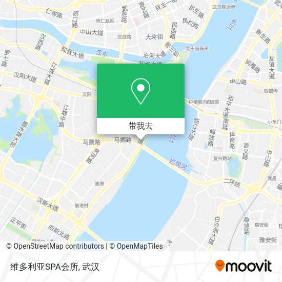 维多利亚SPA会所地图