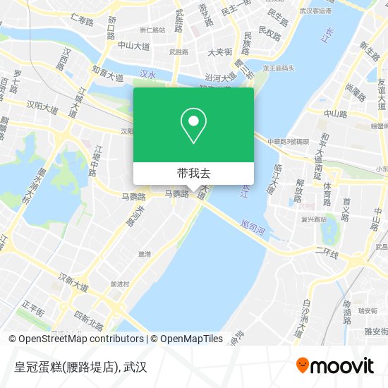 皇冠蛋糕(腰路堤店)地图