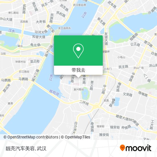 靓亮汽车美容地图