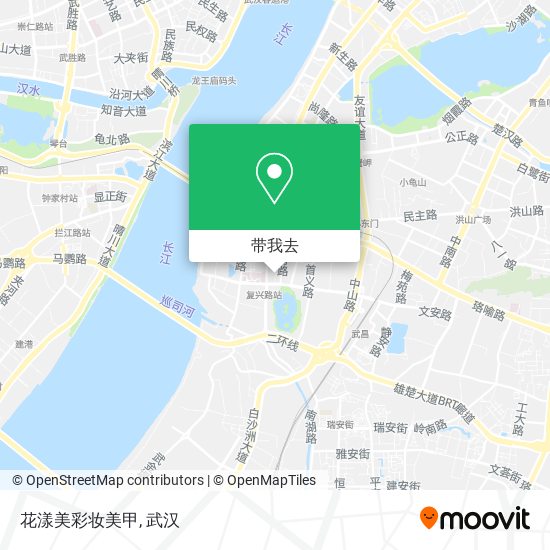 花漾美彩妆美甲地图