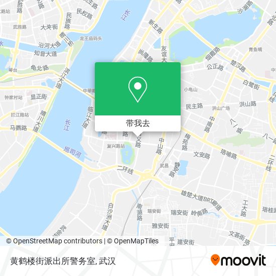 黄鹤楼街派出所警务室地图