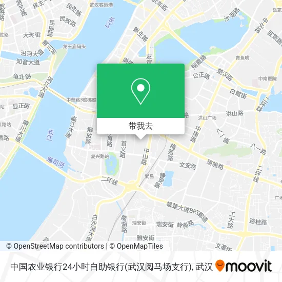 中国农业银行24小时自助银行(武汉阅马场支行)地图